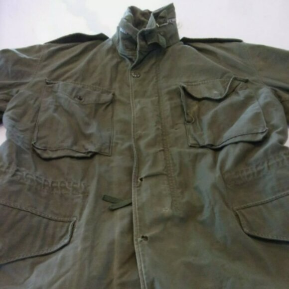 MEDIUM USGI VIETNAM ERA 1969 MANS FIELD JACKET M65 OG-107 8405-782-2939 SI 847